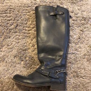 Madden Girl: black riding boots